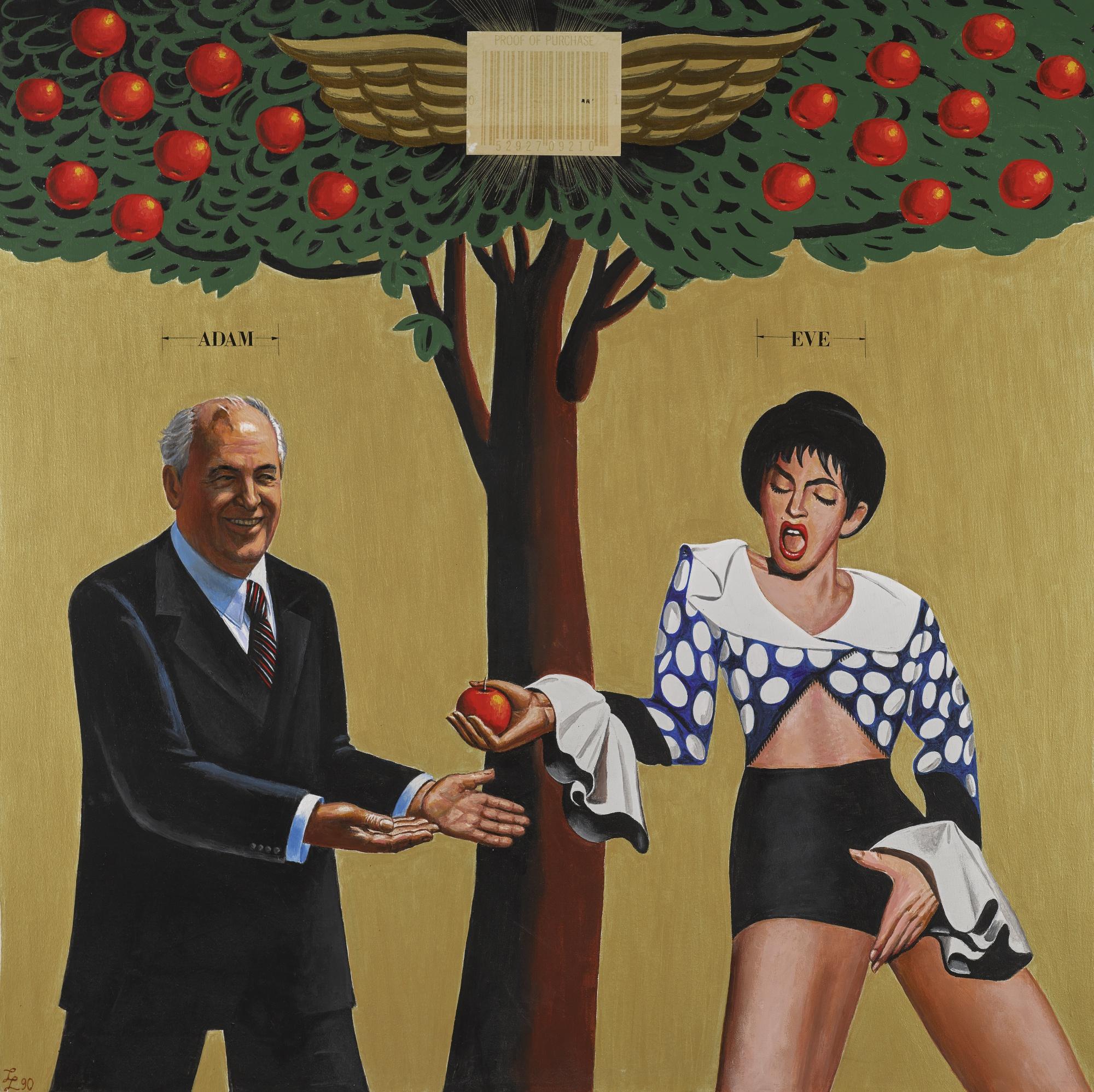 Leonid Lamm - Untitled (Gorby And Madonna)