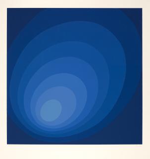 Leonid Lerman - Untitled - Blue Ombre