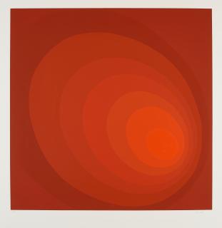 Leonid Lerman - Untitled - Red Ombre