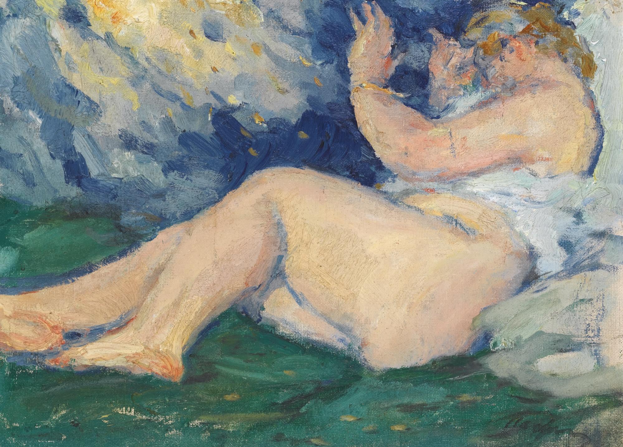 Leonid Pasternak - Danaë And The Shower Of Gold