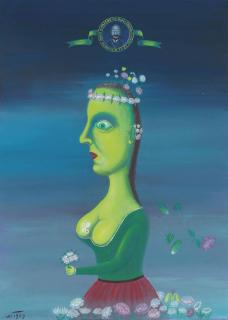 Leonid Purygin - Portrait Of A Woman