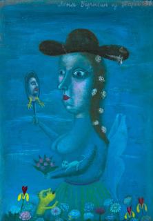 Leonid Purygin - Self Portrait In The Mirror.