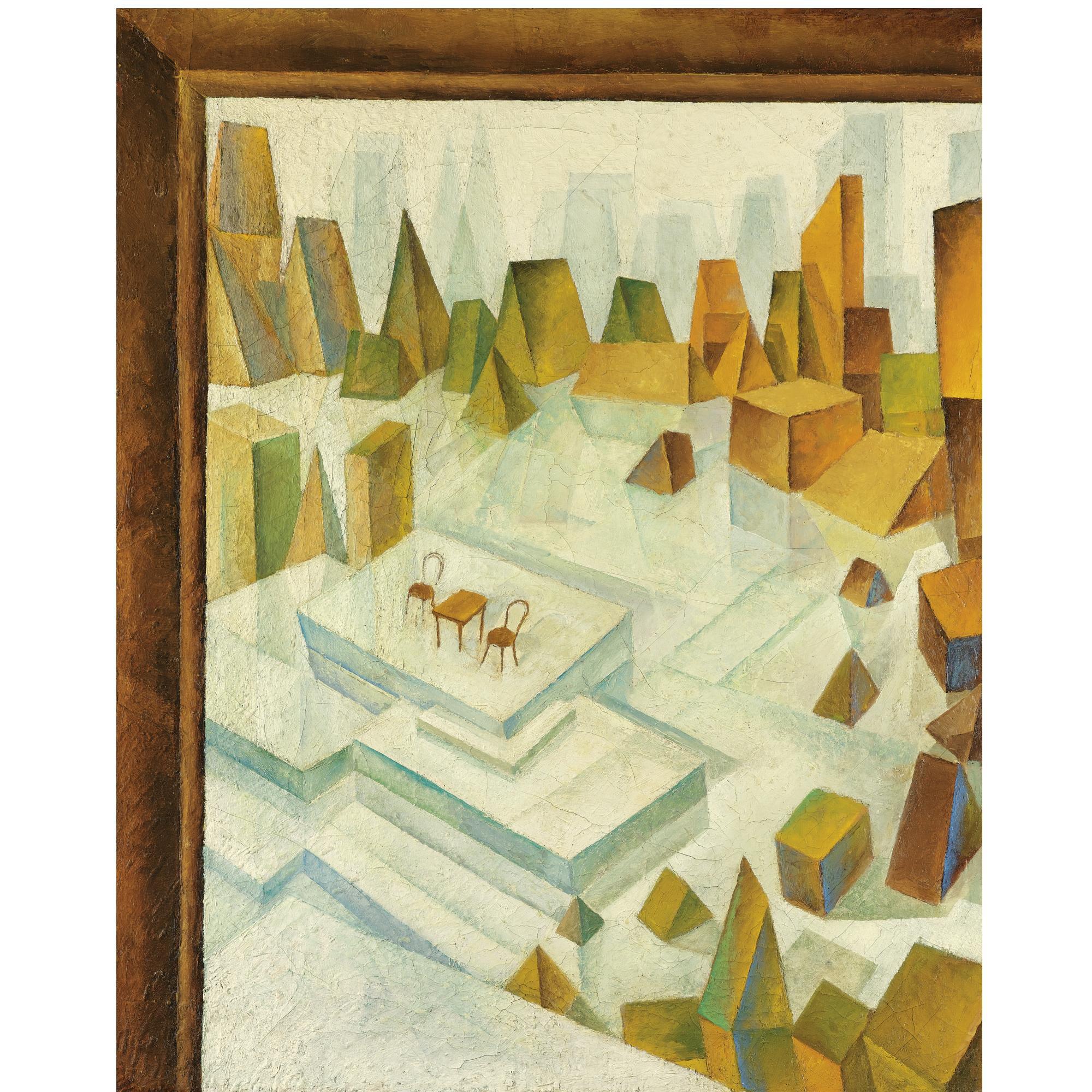 Leonid Terentievich Chupiatov - Two Stools And A Table