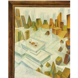 Leonid Terentievich Chupiatov - Two Stools And A Table