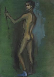 Leonor Fini - Cesare Pavani, nu debout