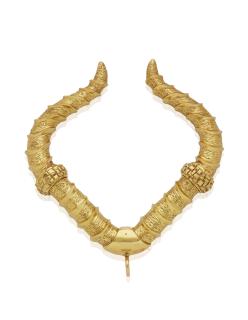 Léonor Fini - Collier Cornes en or