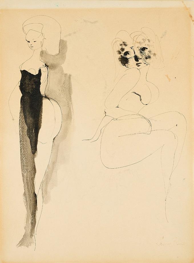 Leonor Fini - Étude pour l\'Histoire d\'O.