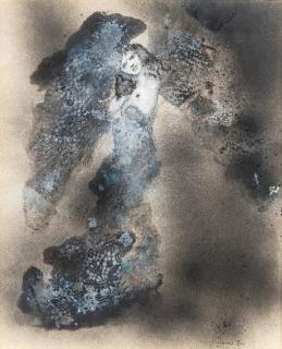 Leonor Fini - Femme en bleu