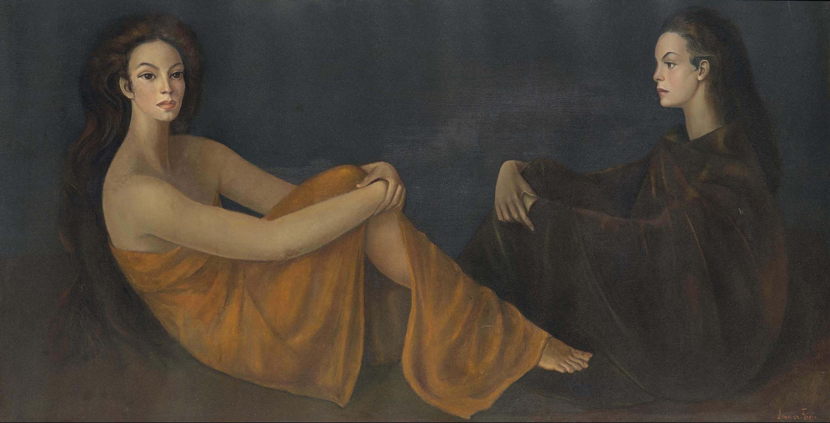 Leonor Fini - Las Dos Mariás (Double Portrait De María Felix)