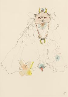 Leonor Fini - Les chats de Madame Helvitius (16 works)