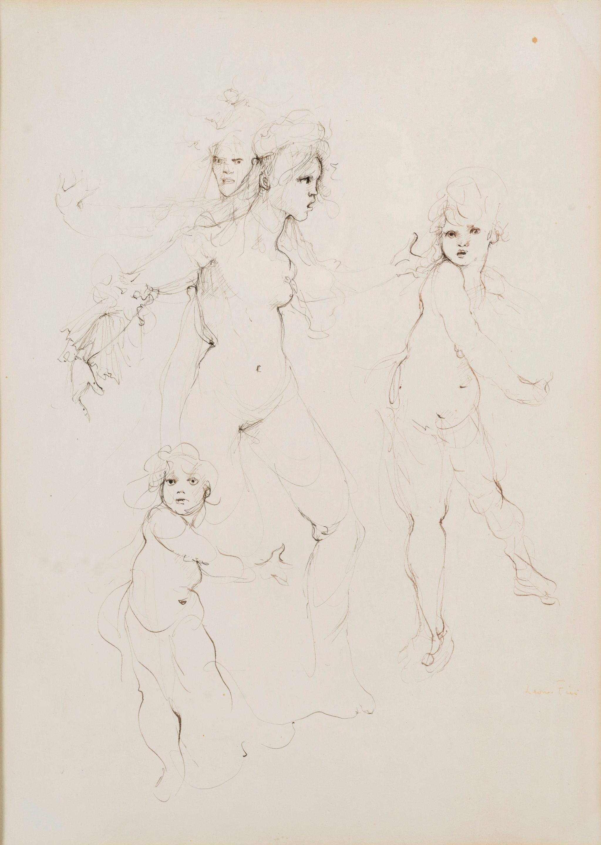 Leonor Fini - Les trois grâces