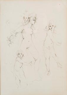 Leonor Fini - Les trois grâces