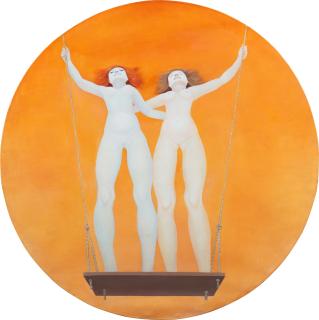 Leonor Fini - L\'Escarpolette (Jeux de vertige)