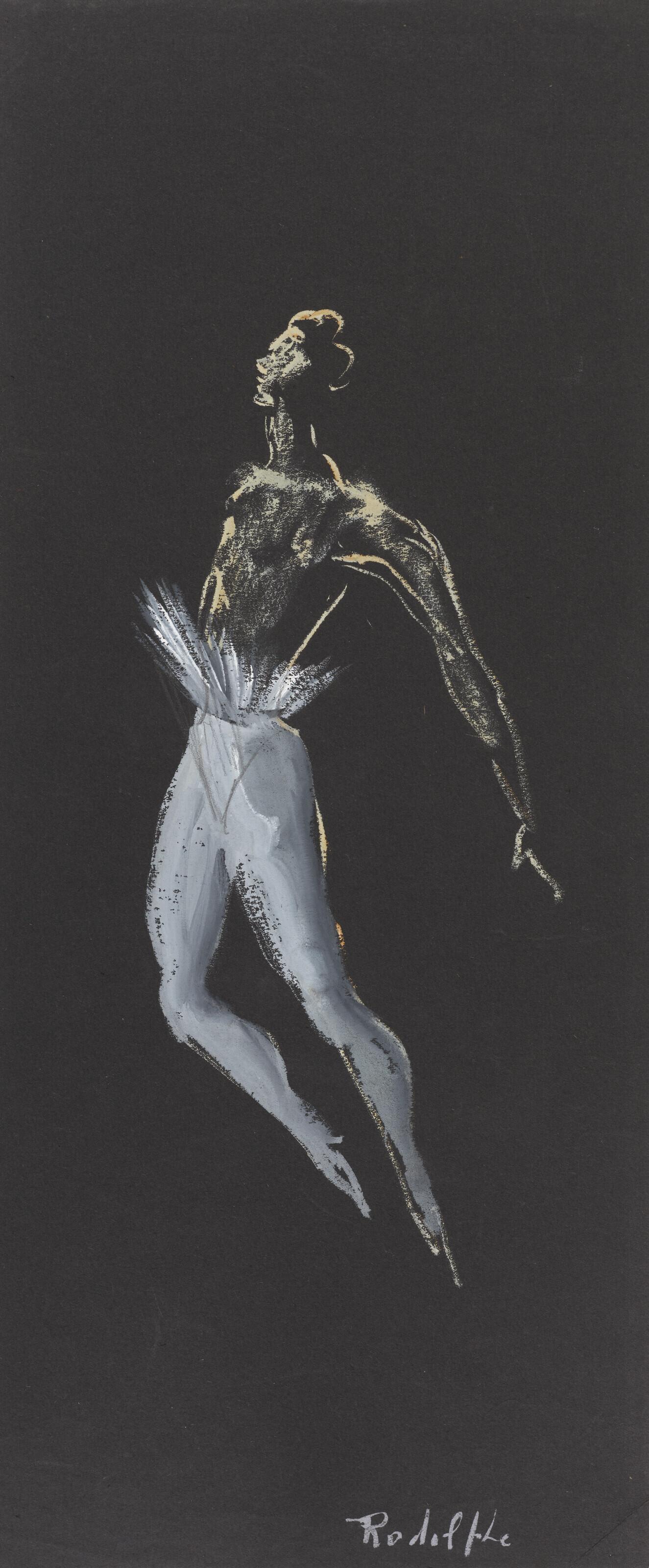 Léonor Fini - Maquette de costume pour \