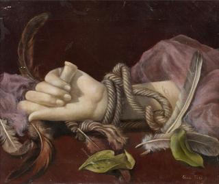 Leonor Fini - Nature morte à la main sculptée