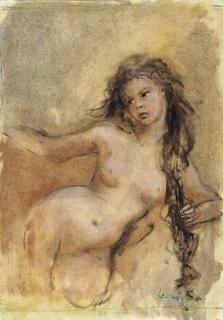Leonor Fini - Nu couché