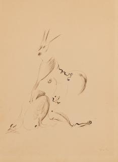 Leonor Fini - Personnage (Horned Figure)