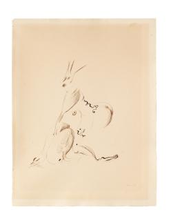 Leonor Fini - Personnage (Horned figure)