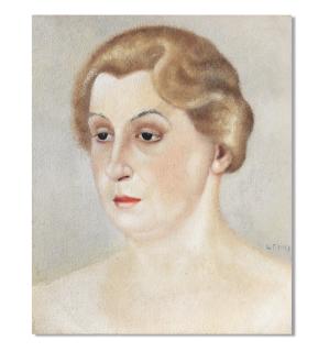 Leonor Fini - Portrait de Malvina III / Ritratto della madre, circa 1929