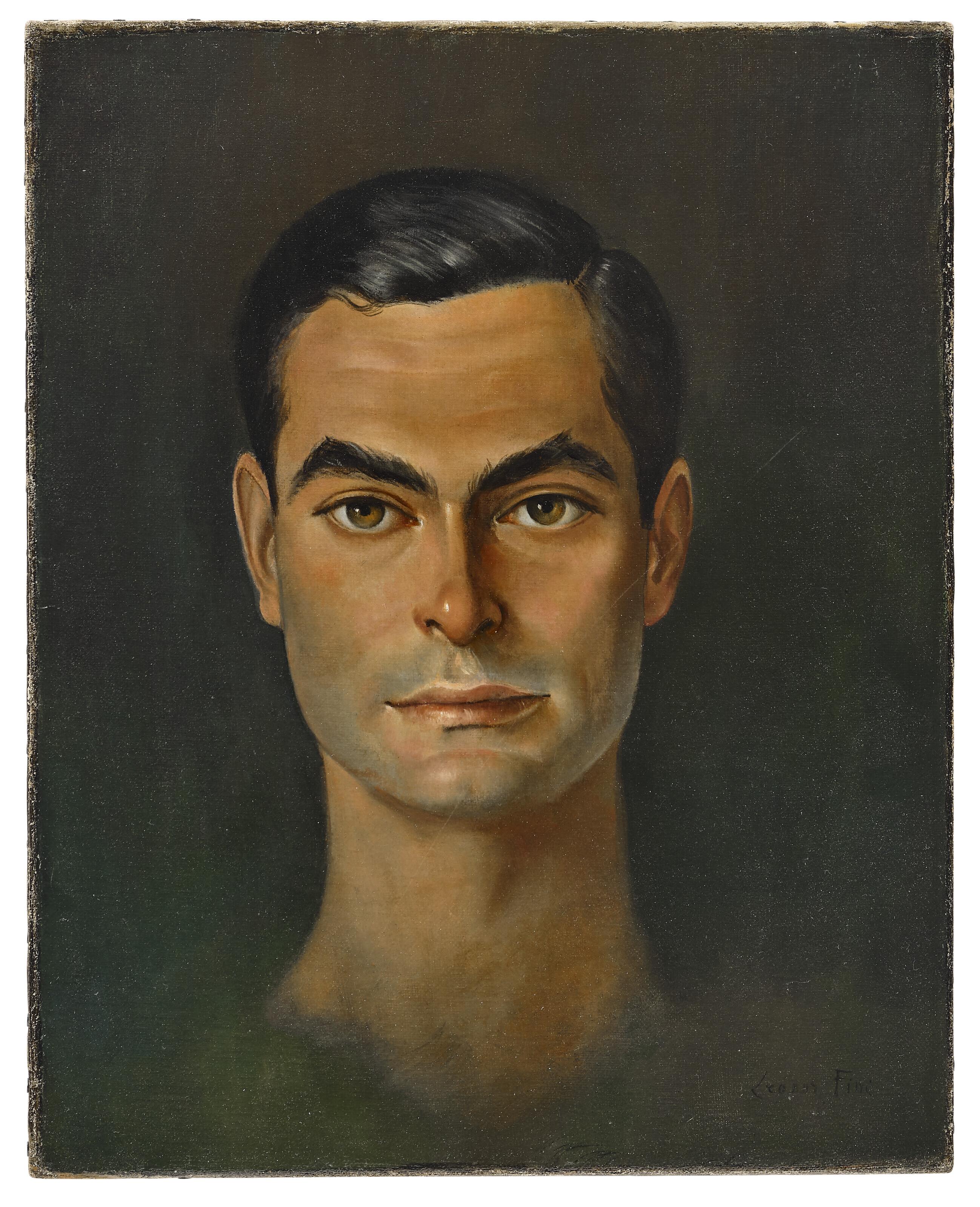 Leonor Fini - Portrait of Myles Sherman Lowell