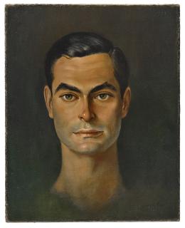 Leonor Fini - Portrait of Myles Sherman Lowell