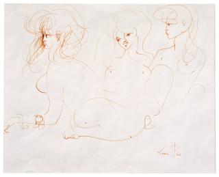 Leonor Fini - Trois sphinges