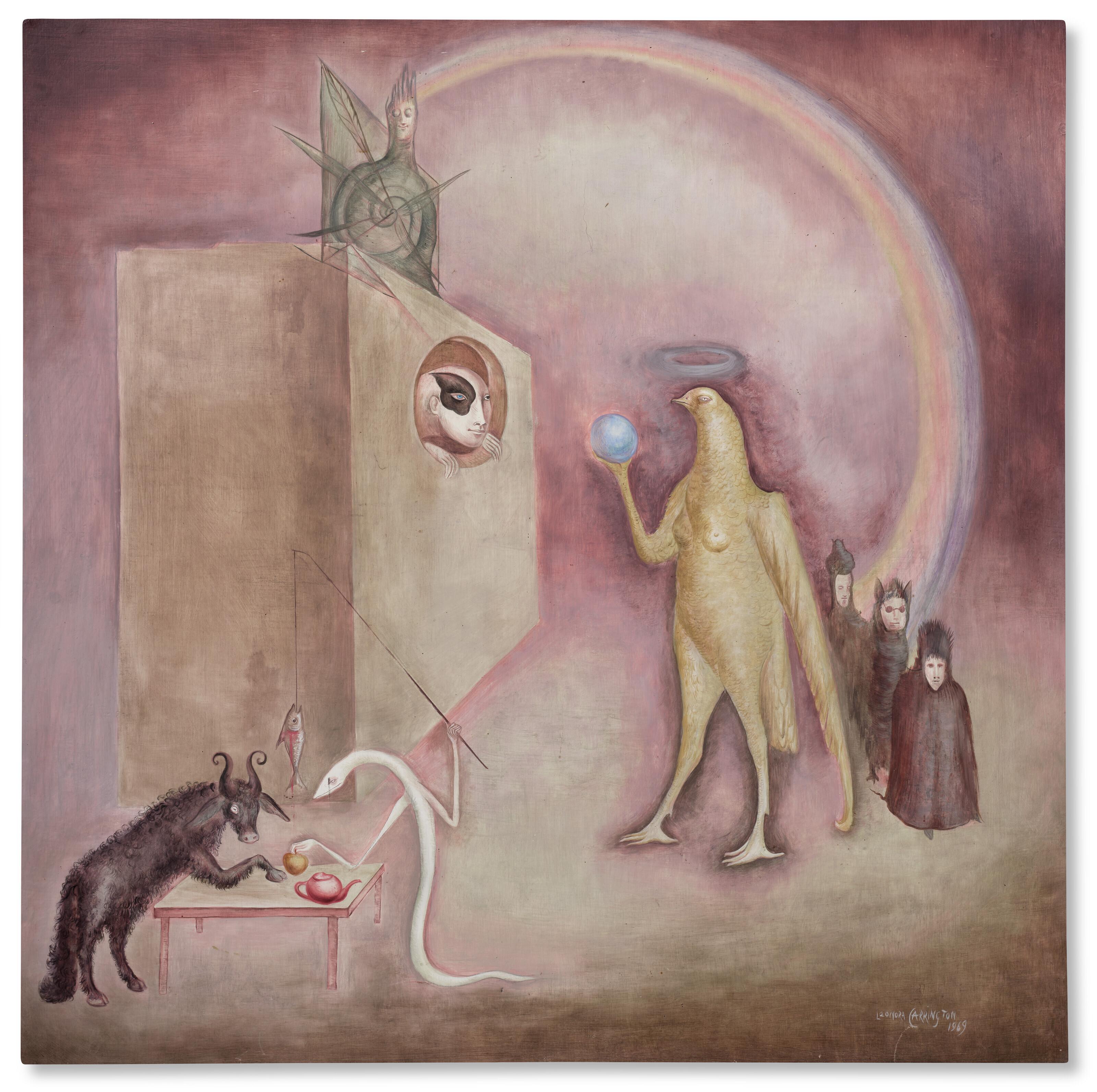 Leonora Carrington - Bird Seizes Jewel