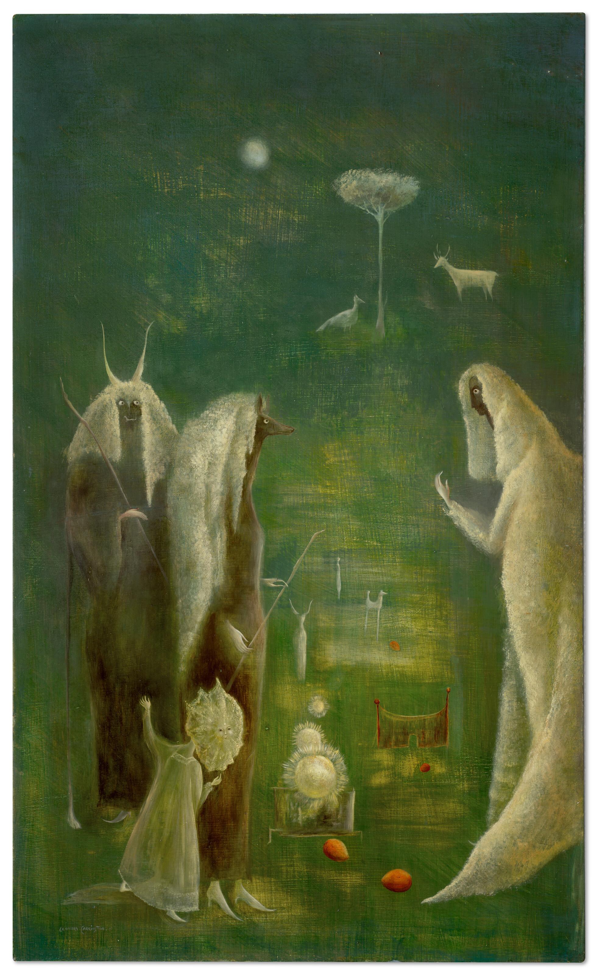 Leonora Carrington - Faet Fiada (The Appearance of a Wild Beast)