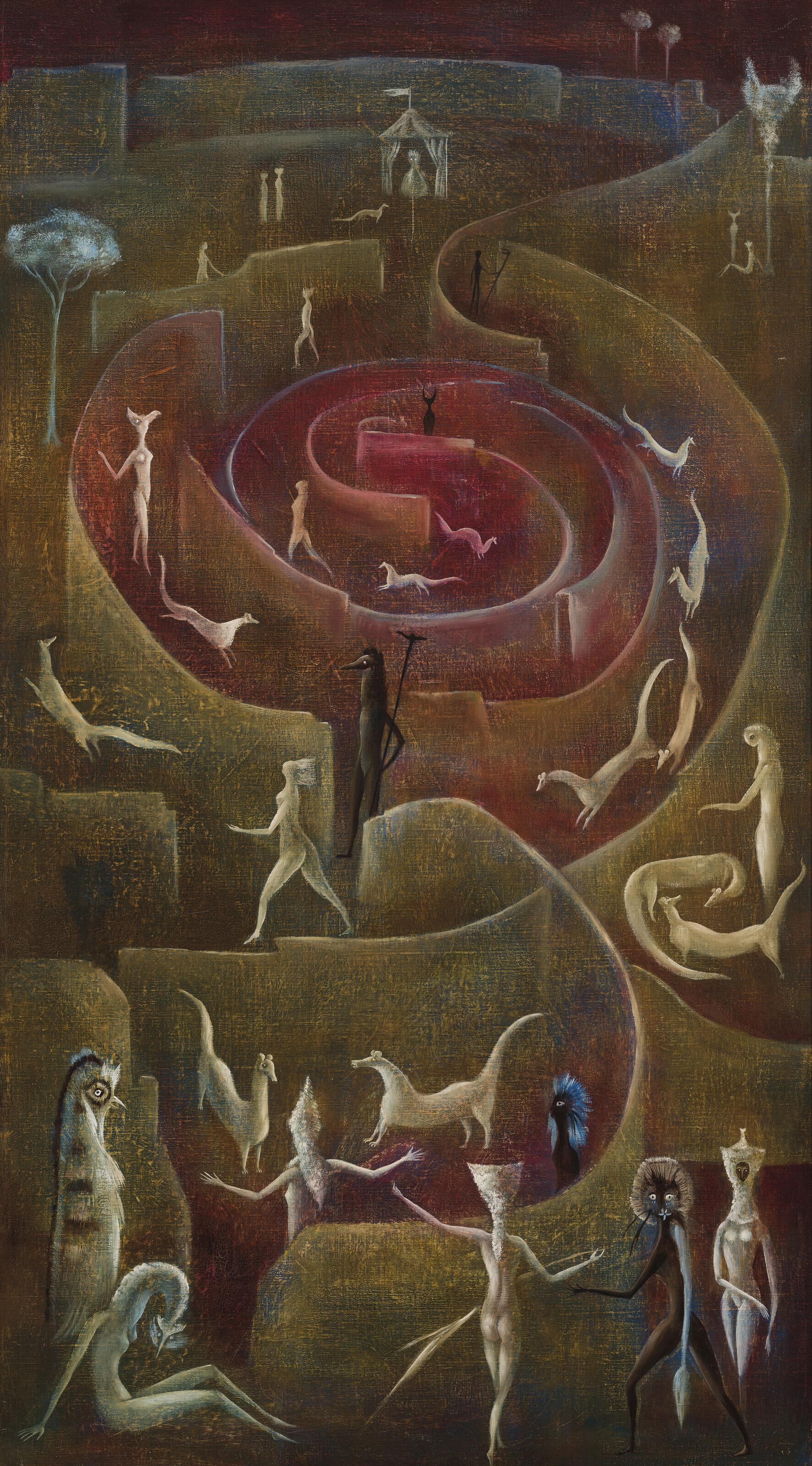 Leonora Carrington - Ferret Race (Stoat Race)