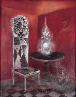Leonora Carrington - La silla: Daghda Tuatha de Danann