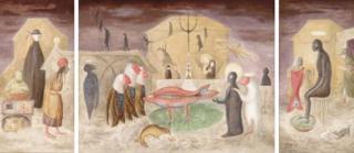 Leonora Carrington - Nativity (triptych)