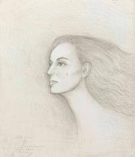 Leonora Carrington - Portrait of María Félix