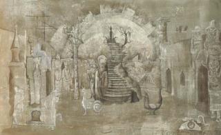 Leonora Carrington - Scénographie pour l\'oeuvre \
