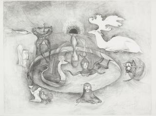 Leonora Carrington - Stag at Mourn