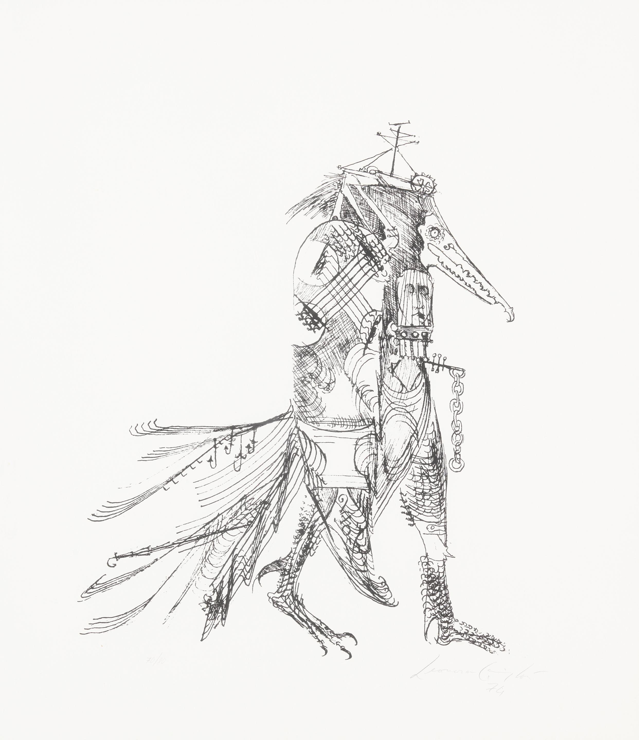 Leonora Carrington - Steel Bird