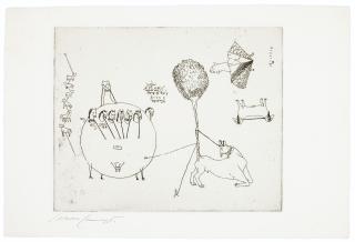 Leonora Carrington - Untitled, from  VVV Portfolio