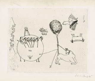 Leonora Carrington - Untitled, from:  VVV Portfolio
