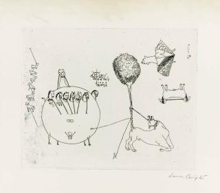 Leonora Carrington - Untitled, from  VVV Portfolio