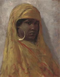 Leopold Carl Müller - A Moorish girl