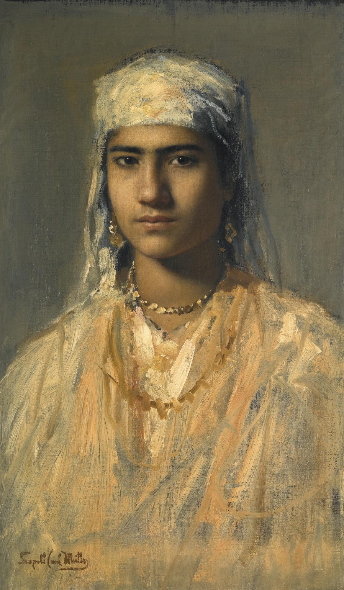 Leopold Carl Müller - Austrian an Egyptian Girl