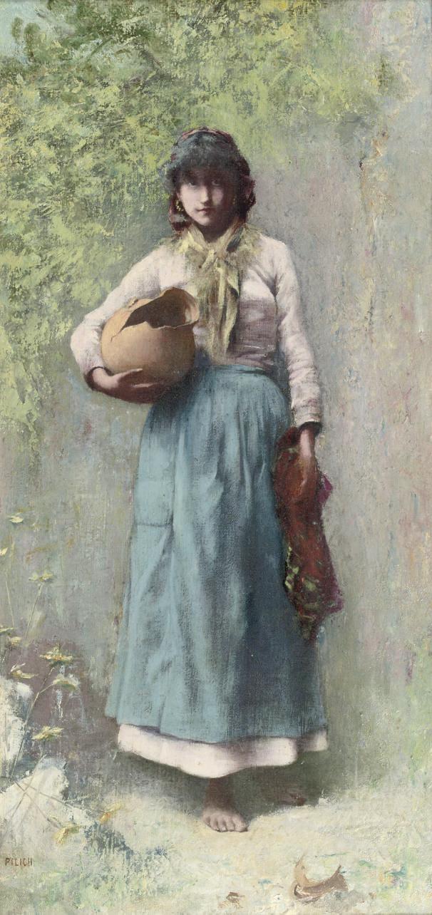 Leopold Pilichowski - The broken jug