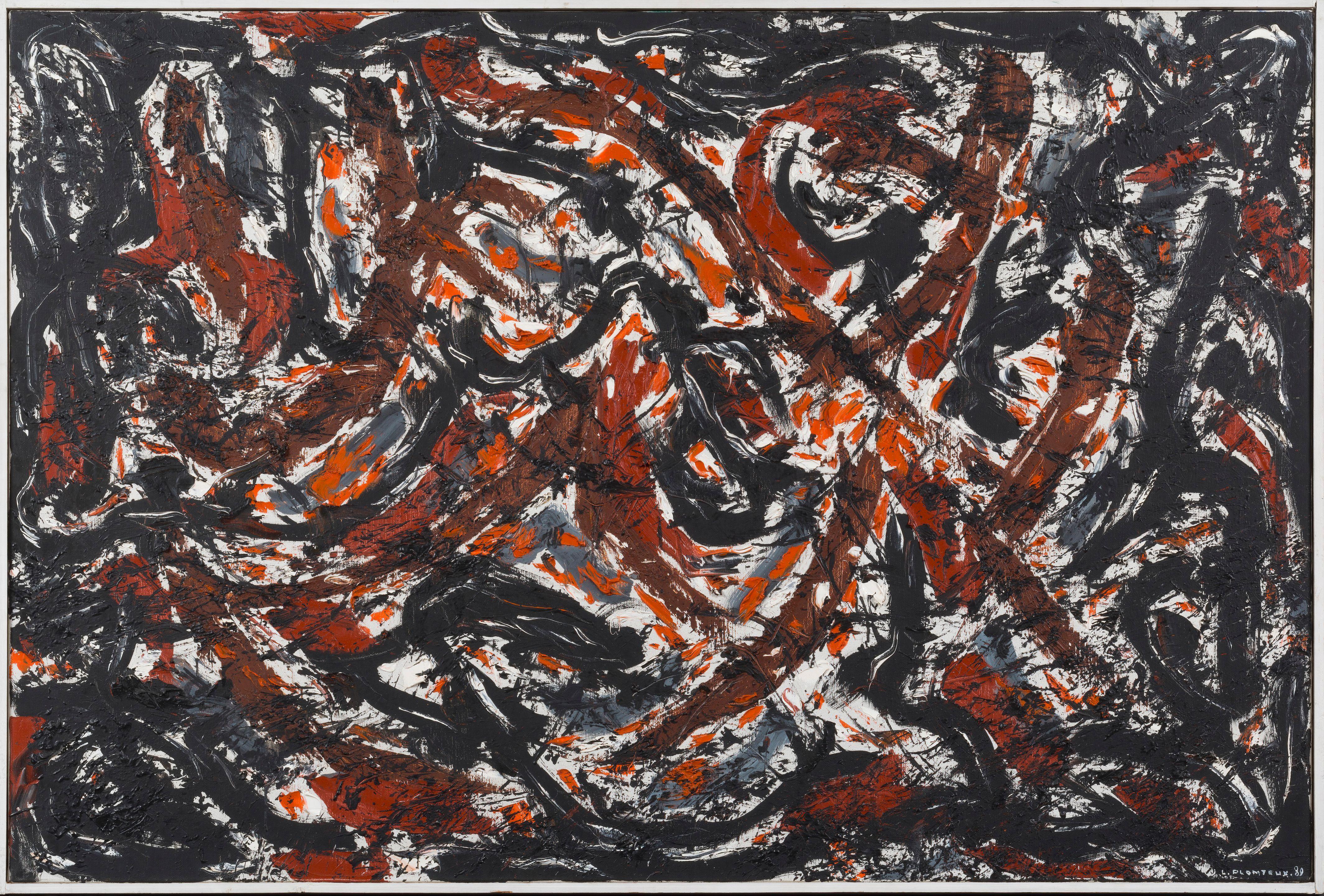 Leopold Plomteux - Composition abstraite