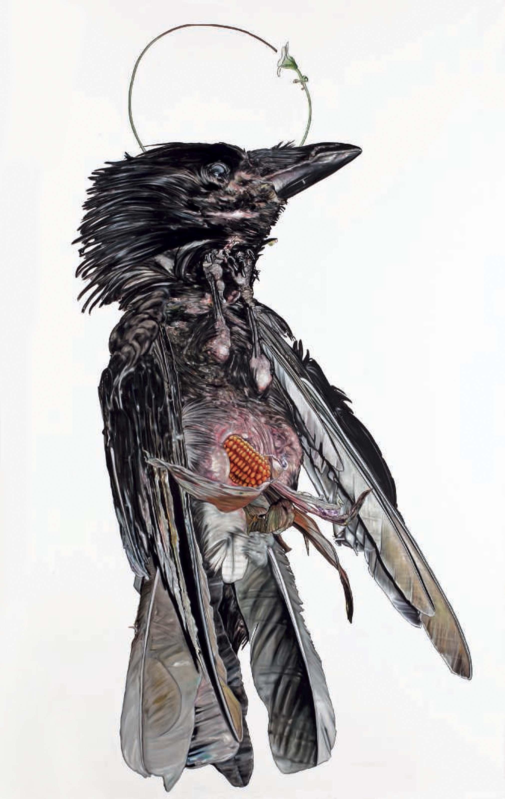 Léopold Rabus - Corbeau Mort