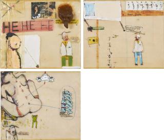 Léopold Rabus - Konvolut von 3 Papierarbeiten.