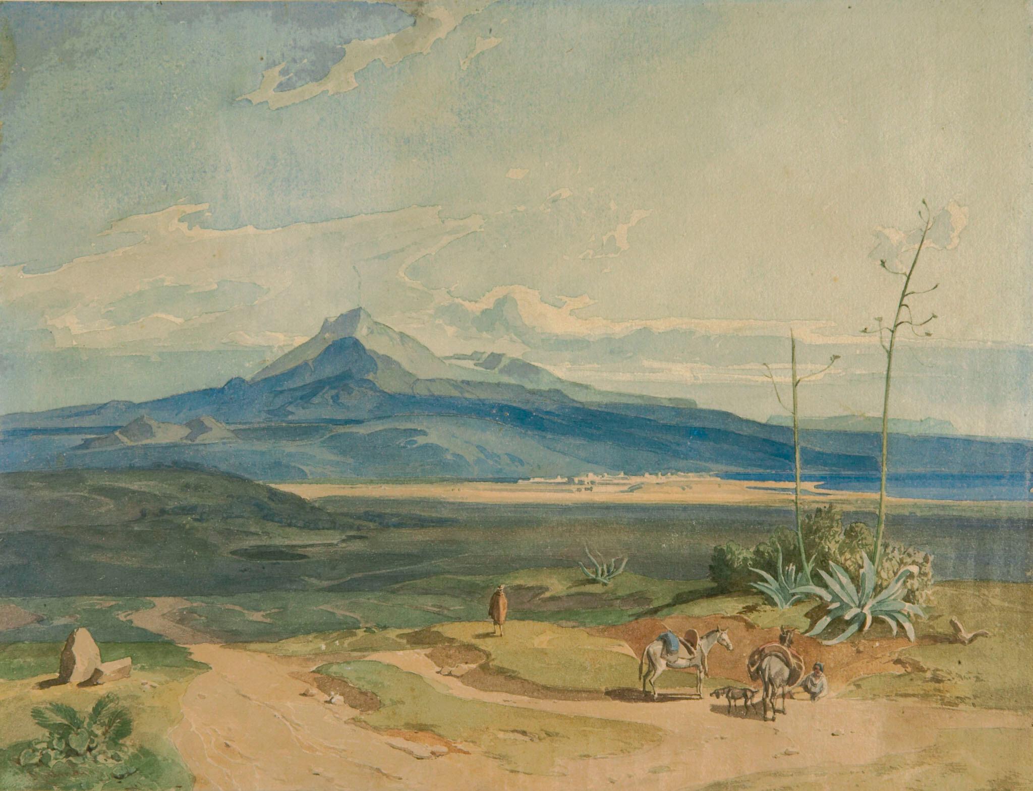 Leopold Rottmann - Ätna.