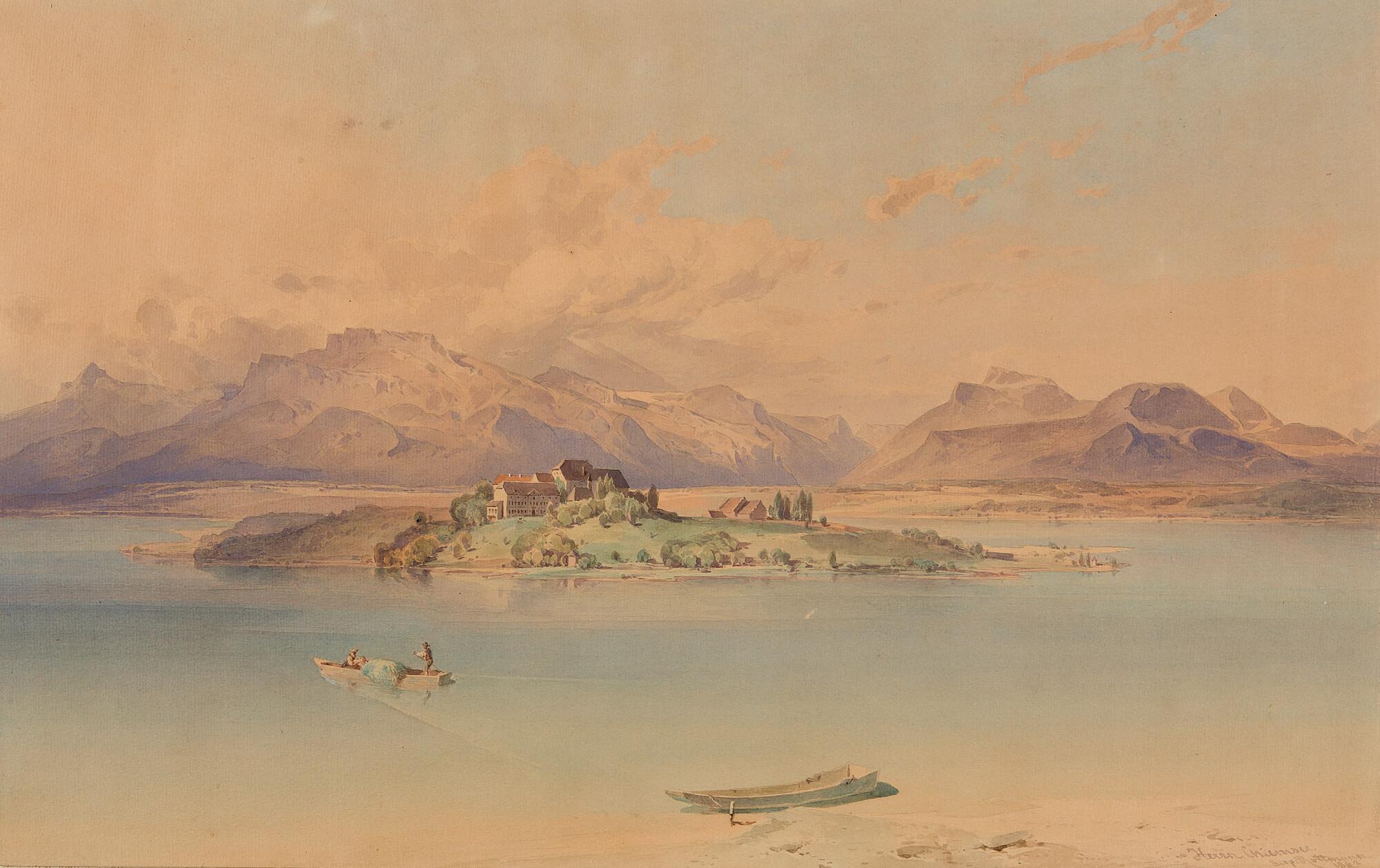Leopold Rottmann - „Herrenchiemsee“.