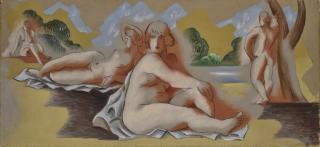 Léopold Survage - Baigneuses dans un paysage