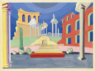 Léopold Survage - Décor de thêatre pour Les Euclides