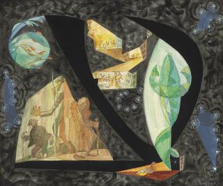 Léopold Survage - Grande ourse, petite ourse, cassiopée, le scorpion