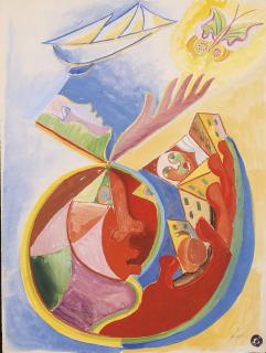 Leopold Survage - Le Papillon